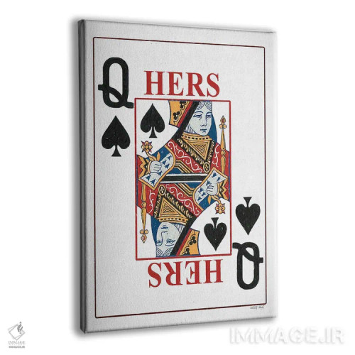 تابلو دکوراتیو ملکه اثر سیندی جیکوبز - نمای پرسپکتیو محصول