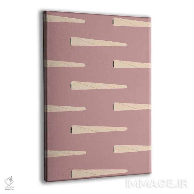 تابلو مینیمال روشنش کن اثر کارمن جابیر - نمای پرسپکتیو محصول