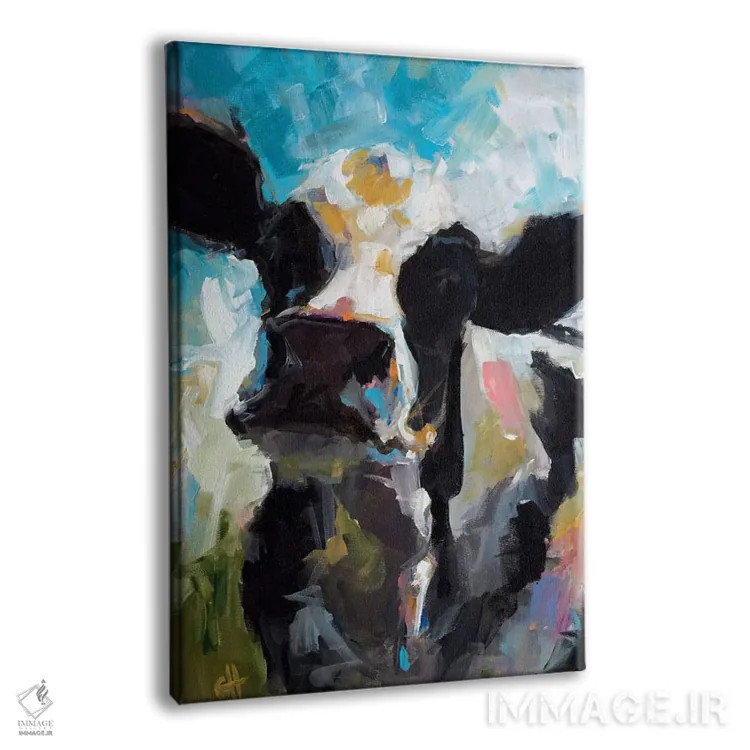 تابلو مدرن مروارید گلی اثر کاری جی هامفری - نمای پرسپکتیو محصول