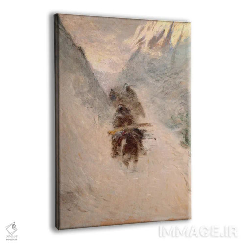 تابلو دکوراتیو گردنه کوهستانی اثر ارنست چیریاکا - نمای پرسپکتیو محصول