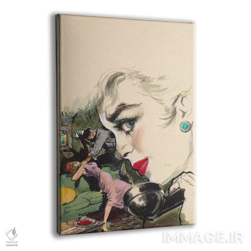 تابلو دکوراتیو یک قتل رخ داده است اثر ارنست چیریاکا - نمای پرسپکتیو محصول