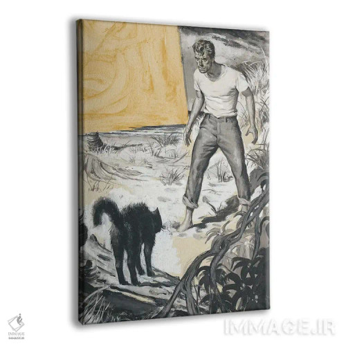 تابلو دکوراتیو کارآگاه دوم اثر ارنست چیریاکا - نمای پرسپکتیو محصول