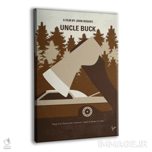 تابلو مینیمال پوستر مینیمال فیلم عمو باک اثر چانکونگ - نمای پرسپکتیو محصول