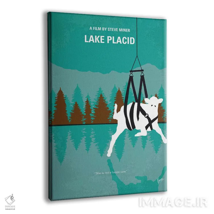 تابلو مینیمال پوستر مینیمال فیلم لیک پلسید اثر چانکونگ - نمای پرسپکتیو محصول