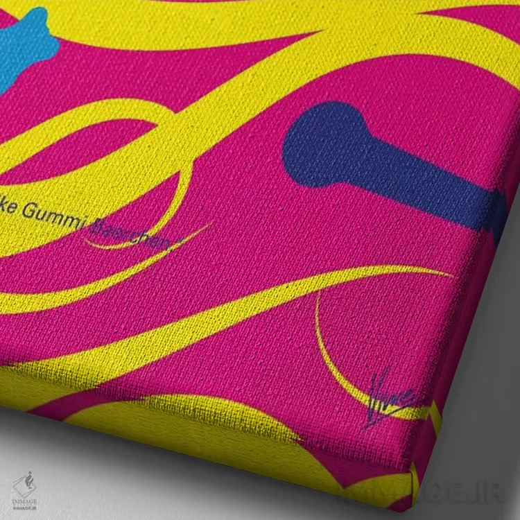 تابلو مینیمال پوستر مینیمال فیلم هدویگ و اینچ عصبانی من اثر چانکونگ - نمای نزدیک بافت بوم