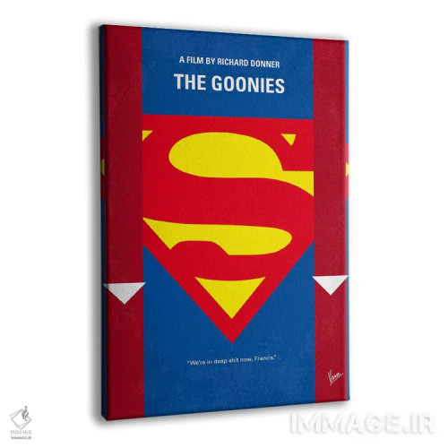 تابلو مینیمال پوستر مینیمال فیلم گونیز اثر چانکونگ - نمای پرسپکتیو محصول