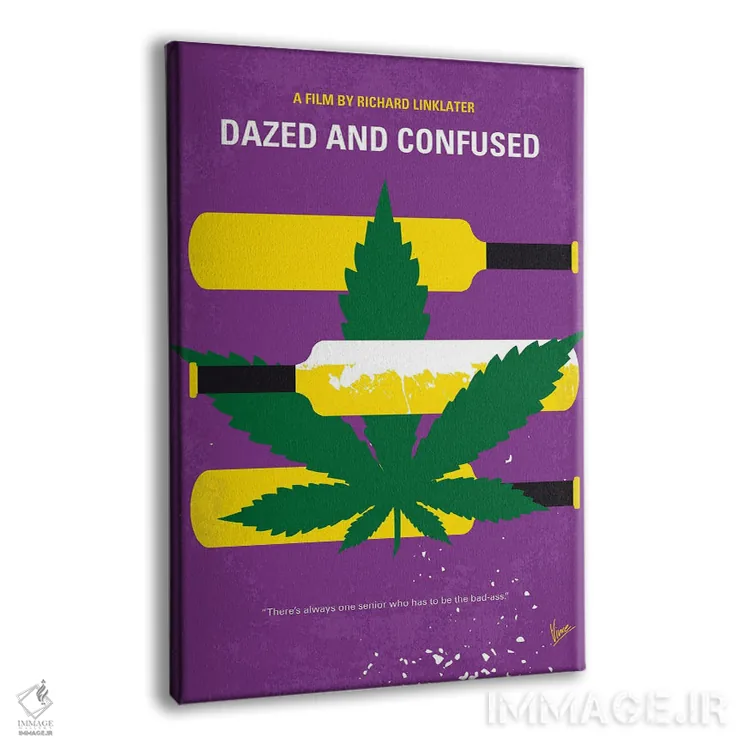 تابلو مینیمال پوستر مینیمال فیلم گیج و مبهوت اثر چانکونگ - نمای پرسپکتیو محصول