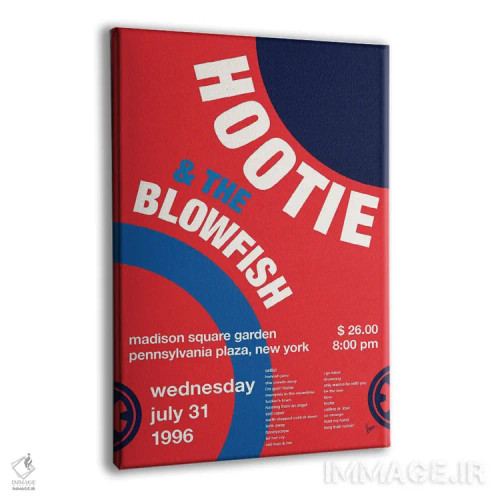 تابلو دکوراتیو پوستر هوتی اند د بلوفیش اثر چانکونگ - نمای پرسپکتیو محصول