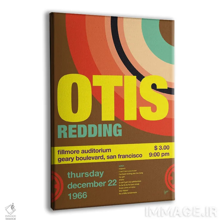 تابلو دکوراتیو پوستر اوتیس رباورگ اثر چانکونگ - نمای پرسپکتیو محصول