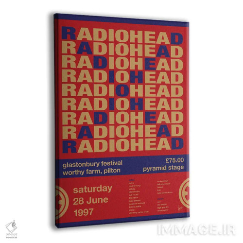 تابلو دکوراتیو پوستر ریدیوهد اثر چانکونگ - نمای پرسپکتیو محصول