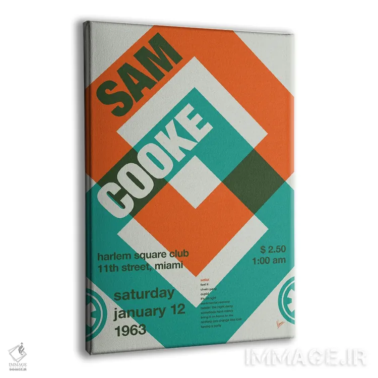تابلو دکوراتیو پوستر سم کوک اثر چانکونگ - نمای پرسپکتیو محصول