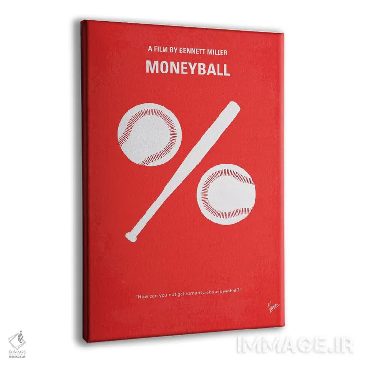 تابلو مینیمال پوستر مینیمال فیلم مانی بال اثر چانکونگ - نمای پرسپکتیو محصول