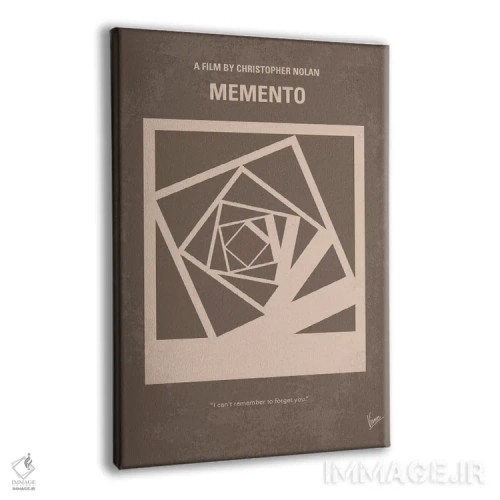 تابلو مینیمال پوستر مینیمال فیلم یادگاری اثر چانکونگ - نمای پرسپکتیو محصول