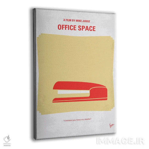 تابلو مینیمال پوستر مینیمال فیلم فضای اداری اثر چانکونگ - نمای پرسپکتیو محصول