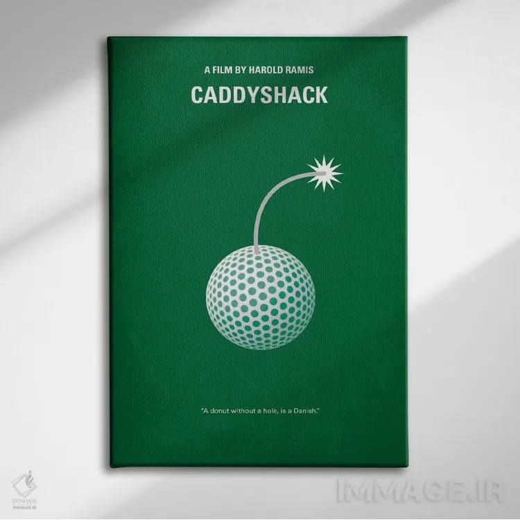 تابلو مینیمال پوستر مینیمال فیلم کدی شک اثر چانکونگ - نمای روبهرو روی دیوار