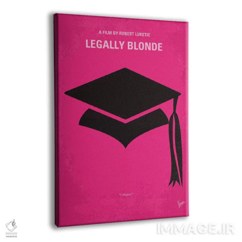 تابلو مینیمال پوستر مینیمال فیلم بلوند قانونی اثر چانکونگ - نمای پرسپکتیو محصول