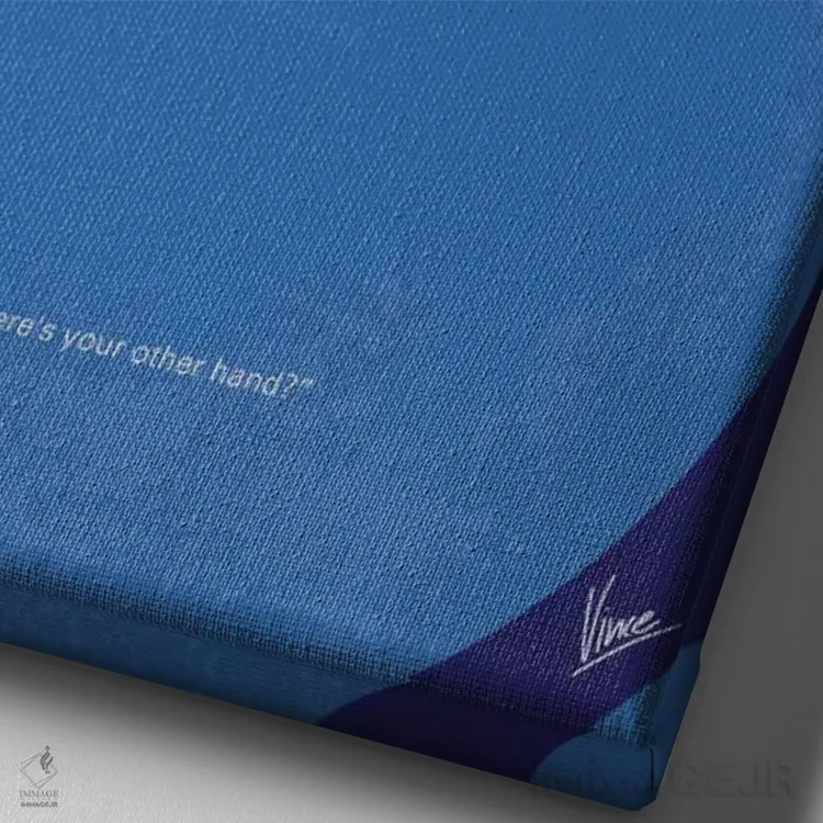 تابلو مینیمال Trains And Automobiles Minimal Movie Poster,پوستر مینیمال فیلم ه… اثر چانکونگ - نمای نزدیک بافت بوم