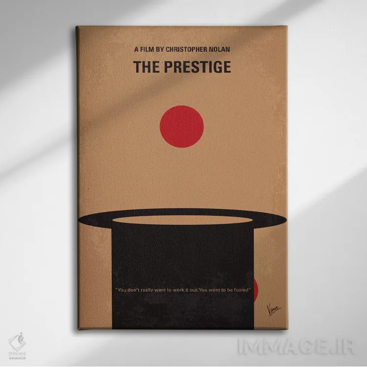 تابلو مینیمال پوستر مینیمال فیلم حیثیت اثر چانکونگ - نمای روبهرو روی دیوار