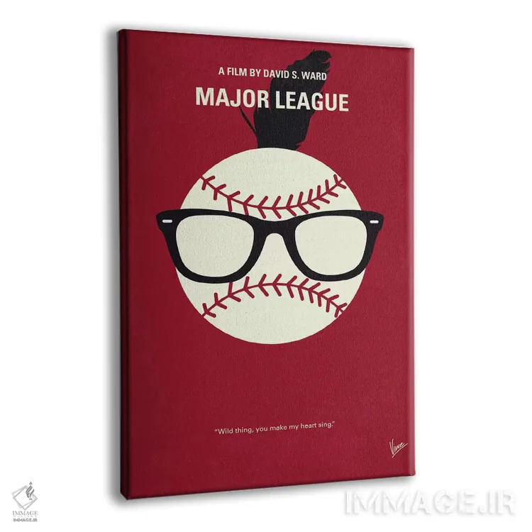 تابلو مینیمال پوستر مینیمال لیگ اصلی اثر چانکونگ - نمای پرسپکتیو محصول