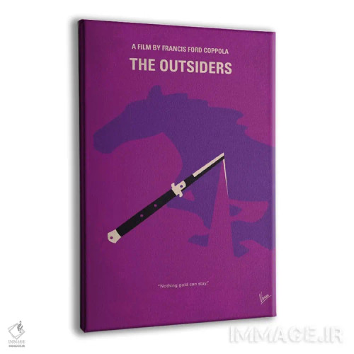 تابلو مینیمال پوستر مینیمال فیلم بیگانگان اثر چانکونگ - نمای پرسپکتیو محصول