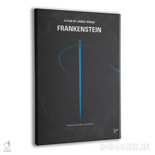 تابلو مینیمال پوستر مینیمال فرانکشتاین اثر چانکونگ - نمای پرسپکتیو محصول