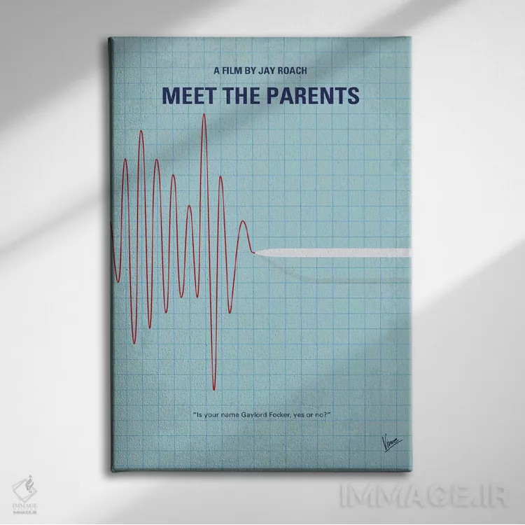 تابلو مینیمال پوستر مینیمال فیلم آشنایی با والباور اثر چانکونگ - نمای روبهرو روی دیوار