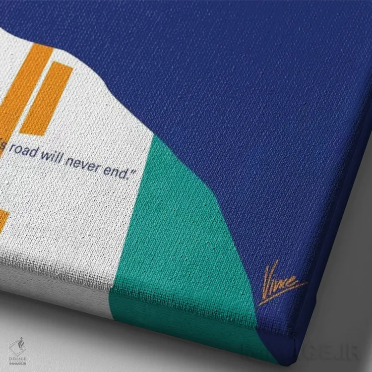 تابلو مینیمال پوستر مینیمال فیلم آیداهوی خصوصی من اثر چانکونگ - نمای نزدیک بافت بوم