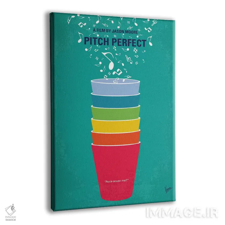 تابلو مینیمال پوستر مینیمال فیلم پیچ پرفکت اثر چانکونگ - نمای پرسپکتیو محصول