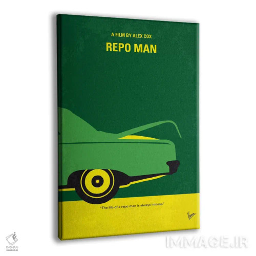 تابلو مینیمال پوستر مینیمال فیلم مرد رپو اثر چانکونگ - نمای پرسپکتیو محصول