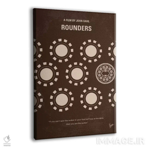 تابلو مینیمال پوستر مینیمال فیلم روندرز اثر چانکونگ - نمای پرسپکتیو محصول