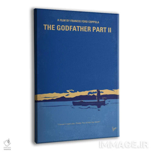 تابلو مینیمال پوستر مینیمال فیلم پدرخوانده: قسمت دوم اثر چانکونگ - نمای پرسپکتیو محصول
