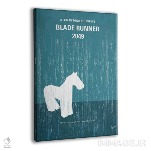 تابلو مینیمال پوستر مینیمال فیلم بلید رانر ۲۰۴۹ اثر چانکونگ - نمای پرسپکتیو محصول