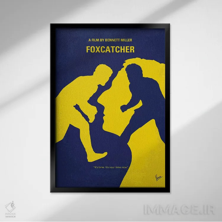 تابلو مینیمال پوستر مینیمال فیلم فاکس کچر اثر چانکونگ - نمای قابدار مشکی