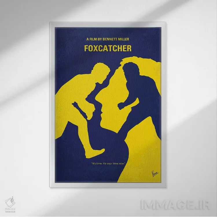 تابلو مینیمال پوستر مینیمال فیلم فاکس کچر اثر چانکونگ - نمای قابدار سفید