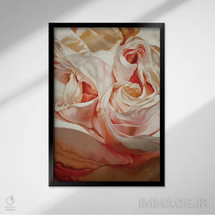 تابلو دکوراتیو مادر کوشه III اثر کلویی هدن - نمای قابدار مشکی