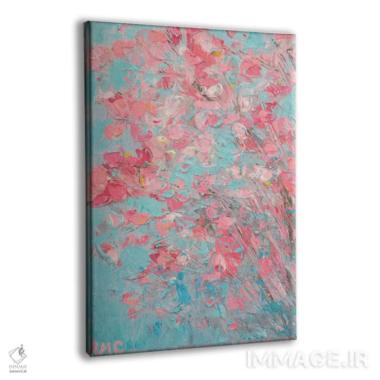 تابلو دکوراتیو شکوفه های سیب اثر آن مری کولیک - نمای پرسپکتیو محصول
