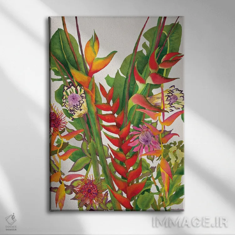 تابلو دکوراتیو بی نهایت درخشان اثر کاریسا لومینس - نمای روبهرو روی دیوار