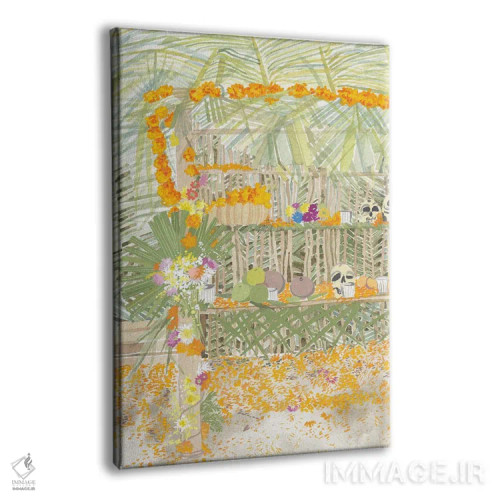 تابلو دکوراتیو روز مرگان اثر کلر ویلسون - نمای پرسپکتیو محصول