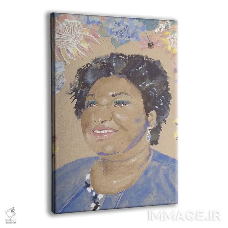 تابلو دکوراتیو استیسی اثر کلر ویلسون - نمای پرسپکتیو محصول