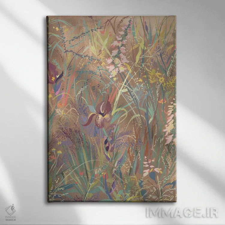 تابلو دکوراتیو واحه ۲ اثر کلر ویلسون - نمای روبهرو روی دیوار