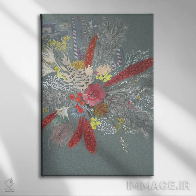 تابلو دکوراتیو تعطیلات اثر کلر ویلسون - نمای روبهرو روی دیوار