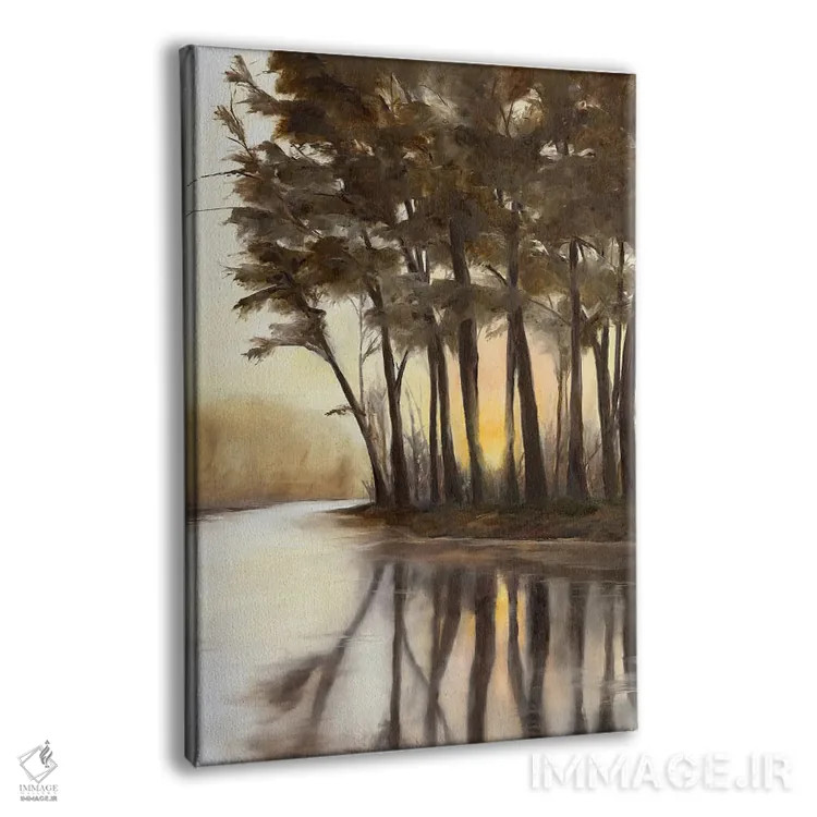 تابلو دکوراتیو تا آخرین لحظه اثر کولمن سنکال - نمای پرسپکتیو محصول