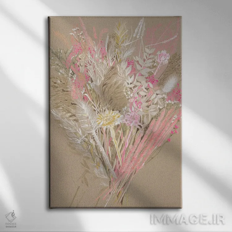 تابلو دکوراتیو بهار اثر کلر ویلسون - نمای روبهرو روی دیوار