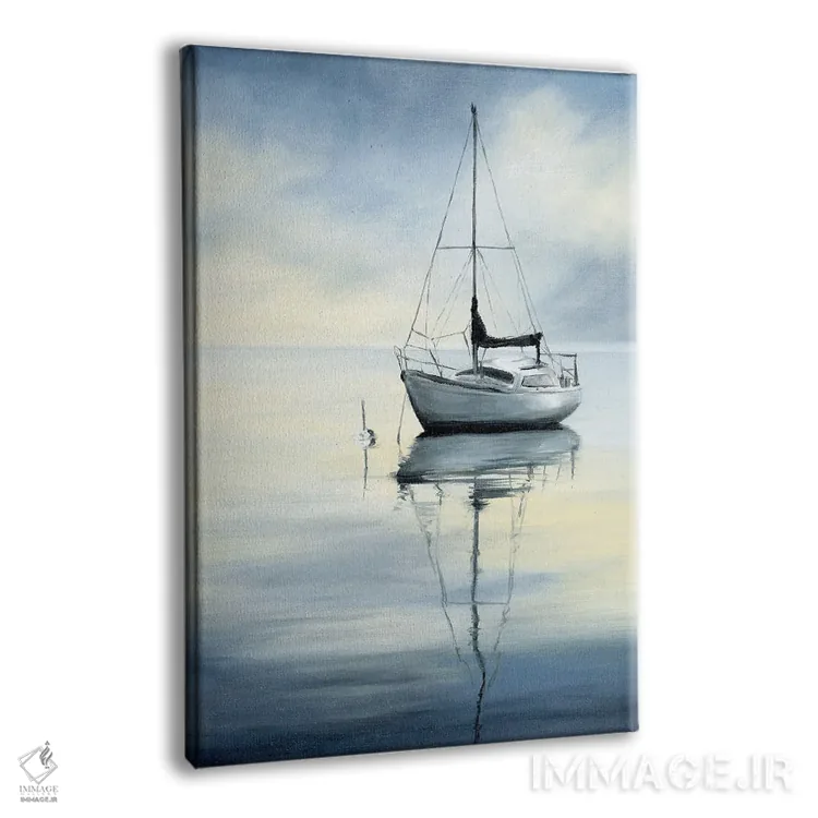 تابلو دکوراتیو انتظار اثر کولمن سنکال - نمای پرسپکتیو محصول