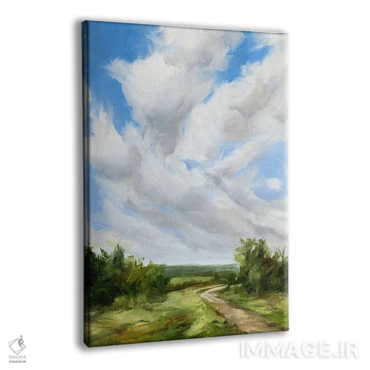 تابلو دکوراتیو قلبم پر می کشد اثر کولمن سنکال - نمای پرسپکتیو محصول