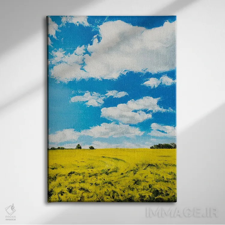 تابلو دکوراتیو برخیز ای جان من اثر کولمن سنکال - نمای روبهرو روی دیوار