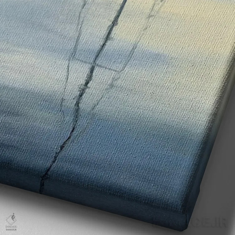 تابلو دکوراتیو انتظار اثر کولمن سنکال - نمای نزدیک بافت بوم