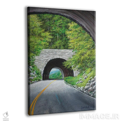 تابلو دکوراتیو حلقه بلو ریج اثر کمبل فراست - نمای پرسپکتیو محصول