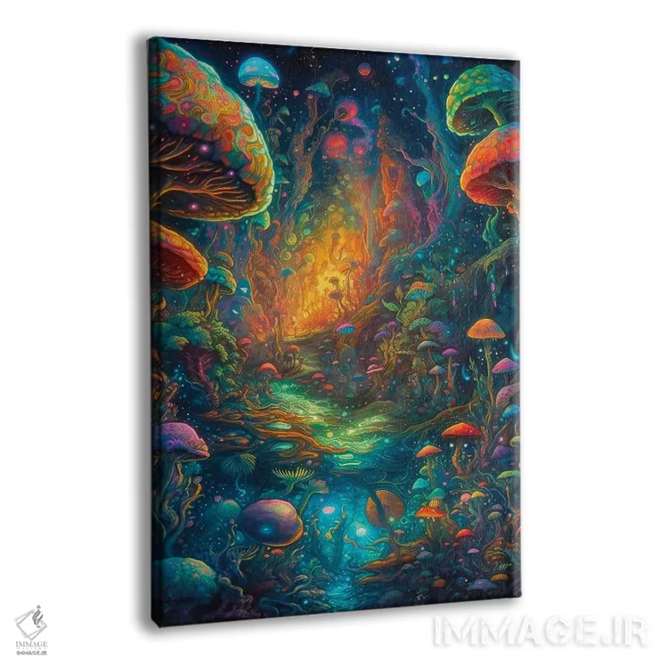 تابلو دکوراتیو اولین سفر من اثر کلودیا مک کینی - نمای پرسپکتیو محصول