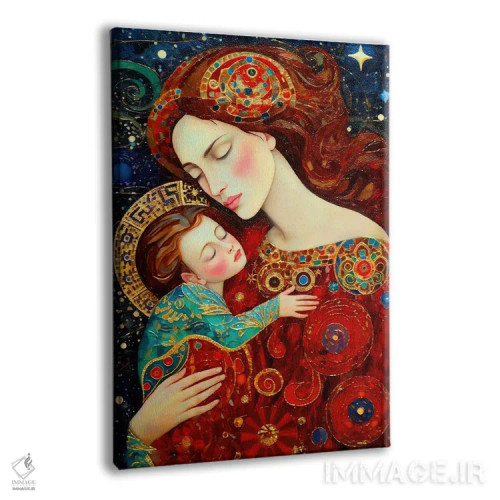 تابلو دکوراتیو عشق مقدس اثر کلودیا مک کینی - نمای پرسپکتیو محصول